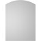 Ekena Millwork Arch Top Surface Mount PVC Gable Vent: Functional, w/ 2"W x 2"P Brickmould Sill Frame, 28"W x 38"H GVPAR28X3803SF - alternate 3